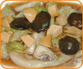 Sauteed Abalone and Iceberge lettuce