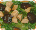 Sauteed Abalone and Lettuce